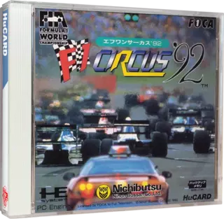 jeu F1 Circus '92 - The Speed of Sound
